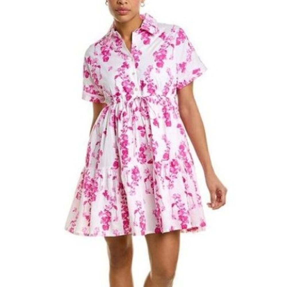 Tuckernuck Ro's Garden Jade Dress in Ines Magenta NWT Sz. L
